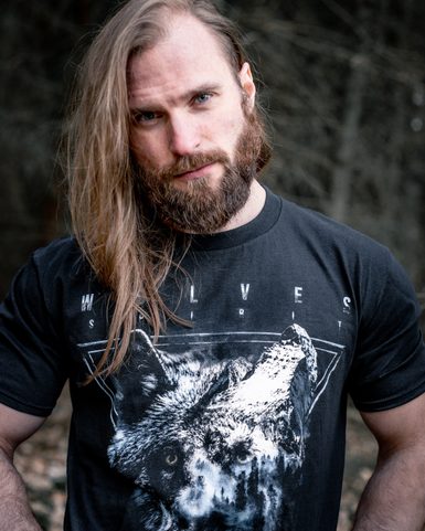 WOLVES SPIRIT, MEN'S T-SHIRT