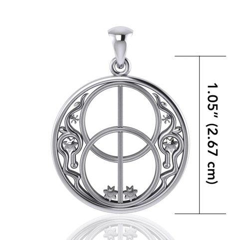 CHALICE WELL, SILVER AMULET, AG 925