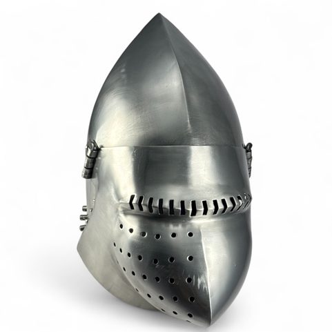 BASCINET DE CASQUE, CHURBURG, XIVE SIÈCLE, ACIER DE 1,6 MM