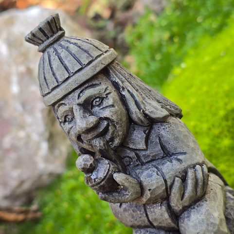 VODNIK , SLAVIC WATER SPIRIT FIGURINE