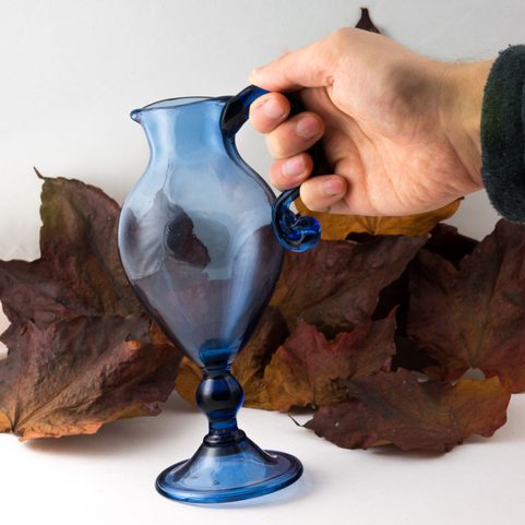 BLUE JUG, FINLAND, 17TH CENTURY
