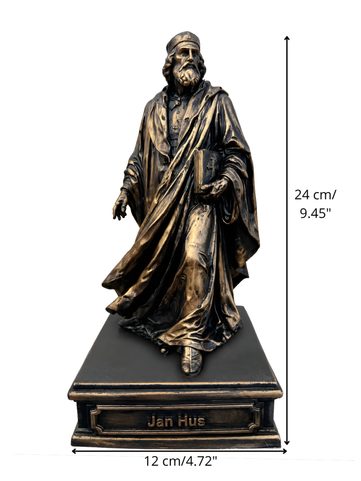 STATUETTE JAN HUS 24CM