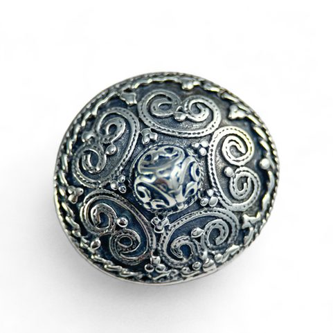 VIKING BROOCH, STORA RYK, FÄRGELANDA, SWEDEN, SILVER