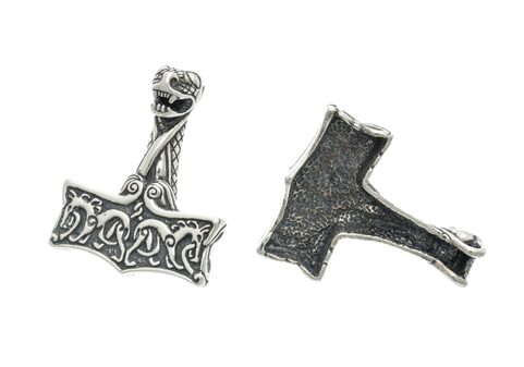 MARTEAU DE THOR - OSEBERG, PENDENTIF, ARGENT