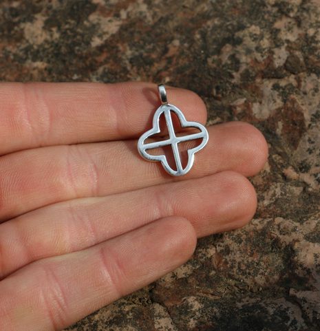 HISTORICAL PENDANT III, NEOLITHIC, SILVER