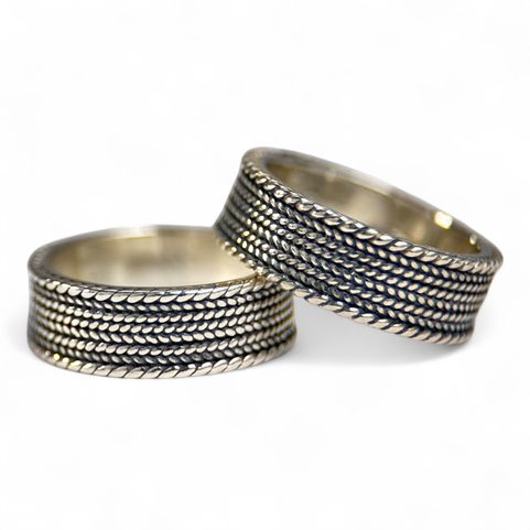 REYNIR, SLAVIC - VIKING STERLING SILVER RING