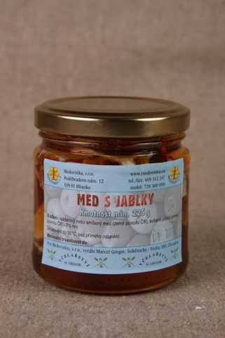 HONEY WITH APPLES, 200 ML, 225 G