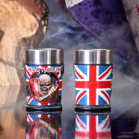 IRON MAIDEN SHOT GLASS 7CM