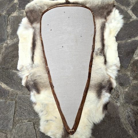 MANDLE NORMAN SHIELD, LINEN COVERED