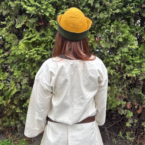 MEDIEVAL FELT HAT, WOOL