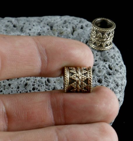 VIKING (NOT JUST) BEARD BEARD - RING, BRONZE