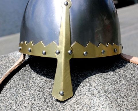 WENCESLAS HELMET, 10TH CENTURY,