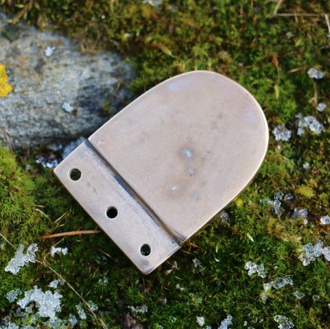 VIKING STRAP END FOR BELTS, HAITHABU, BRONZE