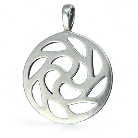 SONNENSYMBOL, ANHÄNGER SILBER 925