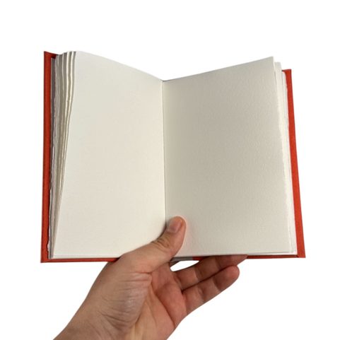NOTEBOOK A6, HANDMADE PAPER VELKÉ LOSINY 10 X 14 CM