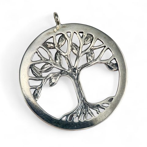 TREE OF LIFE PENDANT - LARGE, STERLING SILVER