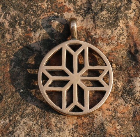 MORNING STAR VENUS II, BRONZE PENDANT