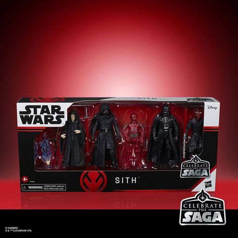 STAR WARS CELEBRATE THE SAGA ACTION FIGURES 5-PACK SITH 10 CM