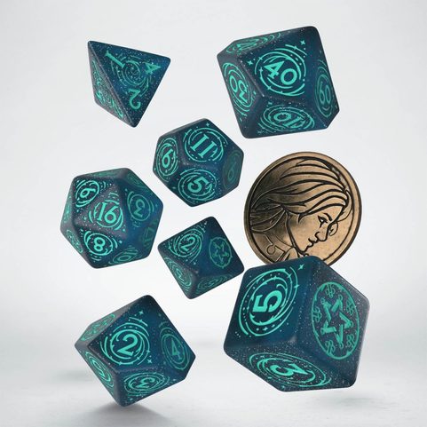 SPIELWÜRFEL-SET YENNEFER - OBERSTE ZAUBERIN, THE WITCHER