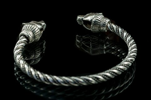 BERSERKER, OURS, BRACELET EN ARGENT