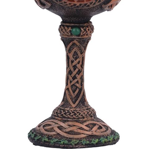 WICCAN GOBLET TREE OF LIFE, RESIN