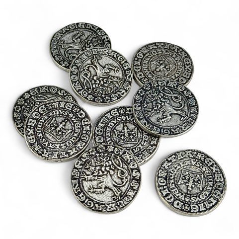PRAGUE GROSCHEN, COIN, REPLICA, ZINC