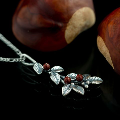 CRANBERRIES, PENDANT, SILVER