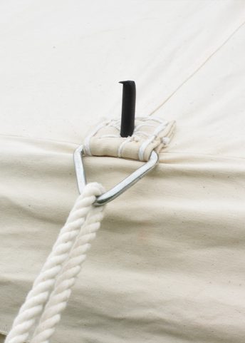 HISTORISCHES ZELT HEROLD 4 X 4 M