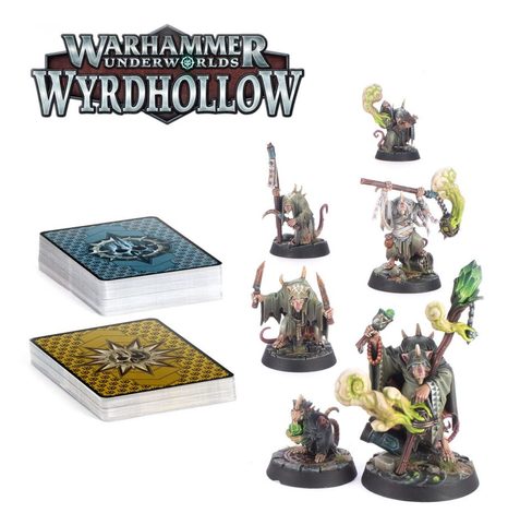 WARHAMMER UNDERWORLDS WYRDHOLLOW SKABBIK´S PLAGUEPACK