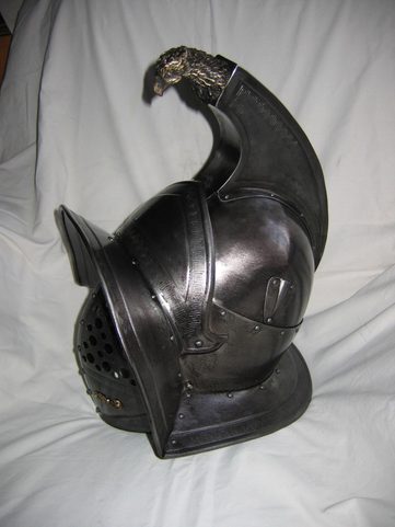 CASQUE GLADIATOR AVEC AIGLE