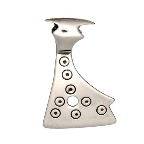 AXE OF PERUN, SILVER SLAVIC TALISMAN, AG 925