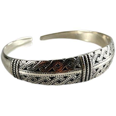 GOTLAND, VIKING BRACELET, SILVER 925/1000 39G