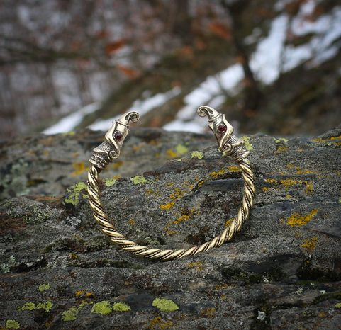 HUGINN ET MUNNIN - BRACELET, LAITON