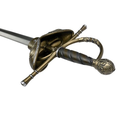 TREVILLE II - MUSKETEER RAPIER, SOFTENED FOR LARP