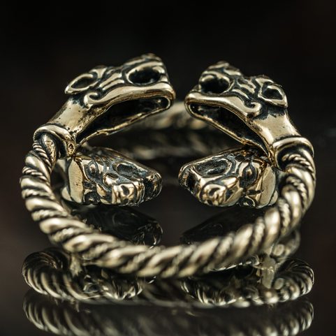 FENRIR, BRONZE VIKING RING