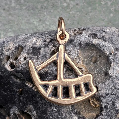 FANAS, SÁMI BOAT, PENDANT, BRONZE
