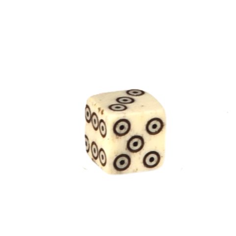 BONE ROMAN DICE