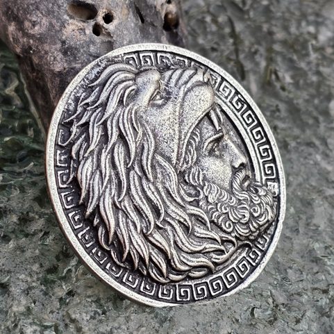 HÉRAKLÉS, GREEK HERO, COMMEMORATIVE COIN