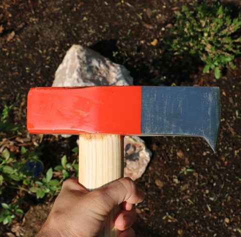SPLITTING MAUL WOODEN HANDLE - HICKORY