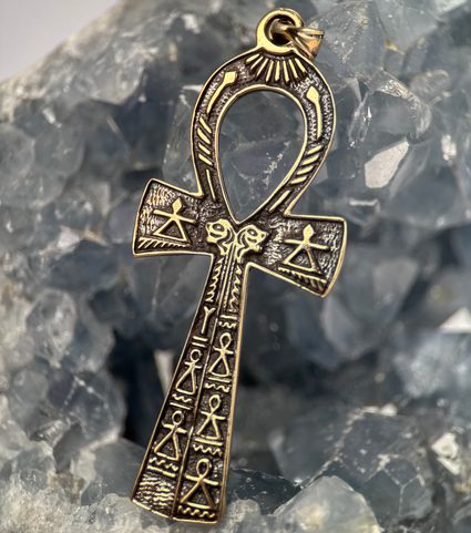 SOLAR ANKH - SYMBOL OF LIFE, BRONZ
