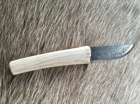 GERD, GESCHMIEDETES WIKINGERMESSER