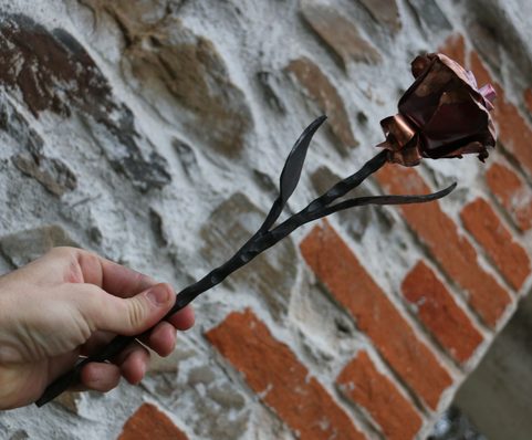 ROSE FORGEE, CUIVRE