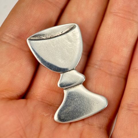 HUSSITE CHALICE, PENDANT SILVER 925