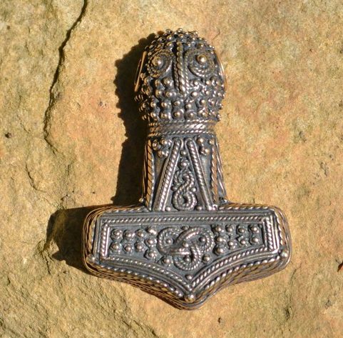 THOR'S HAMMER, ÖLAND, SWEDEN, BRONZE