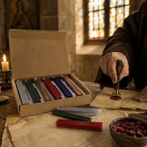 36-PIECE SEALING WAX SET