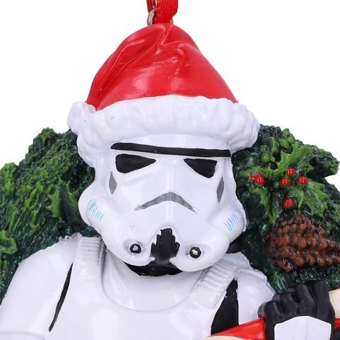 ORNEMENT SUSPENDU STORMTROOPER WREATH