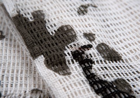 SNIPER NET SCARF 190X90CM, WINTER CAMO