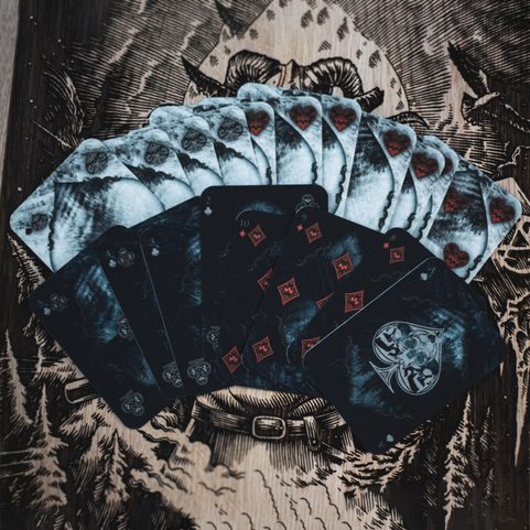 LA VIE ET LA MORT - JEU DE CARTES DE POKER