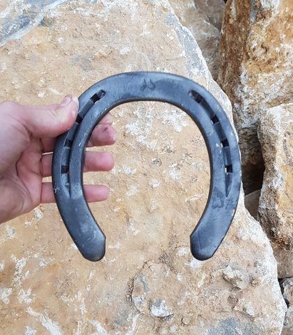 OLD HORSESHOE FOR LUCK