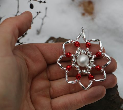 ARCTIC STAR, YULE DECORATION FROM BOHEMIA